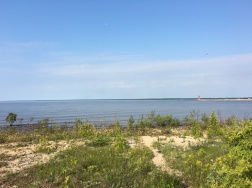 Lake Michgan from Manistique